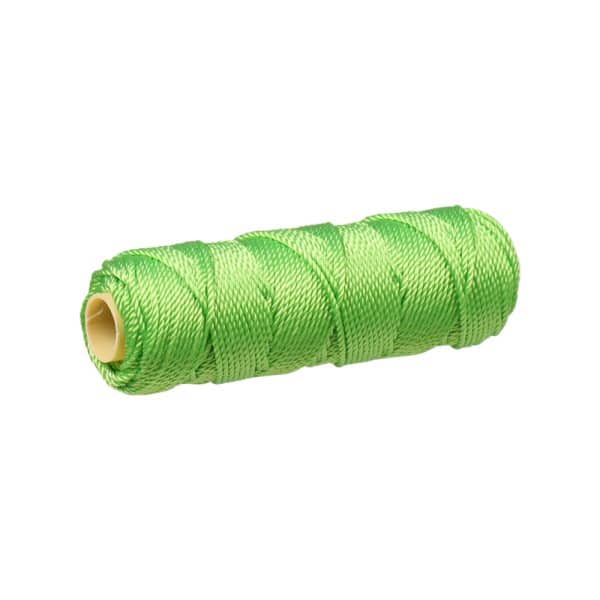 Touw elastisch groen 1.5mm 75 mtr/rol