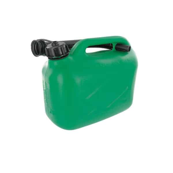 Jerrycan 5 liter plastic groen