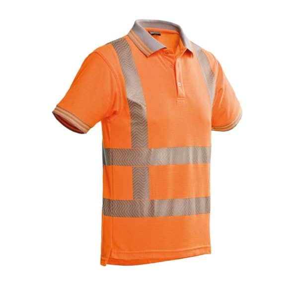 Poloshirt M-Wear oranje RWS mt XL
