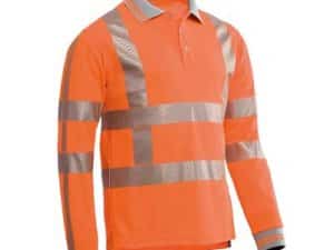 Polosweater M-wear oranje RWS mt S
