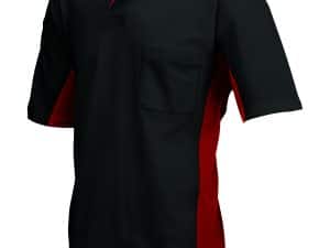 Poloshirt TP2000 black/red mt L